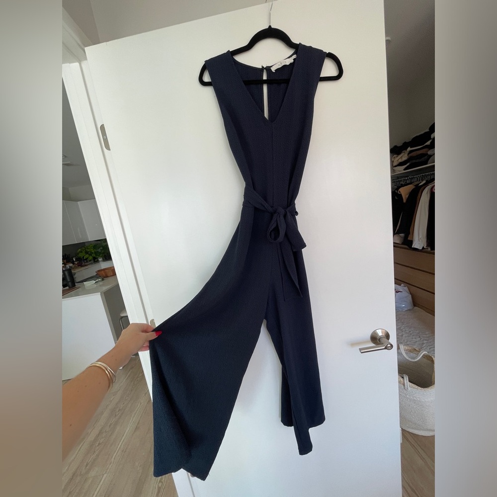 Navy jumpsuit
